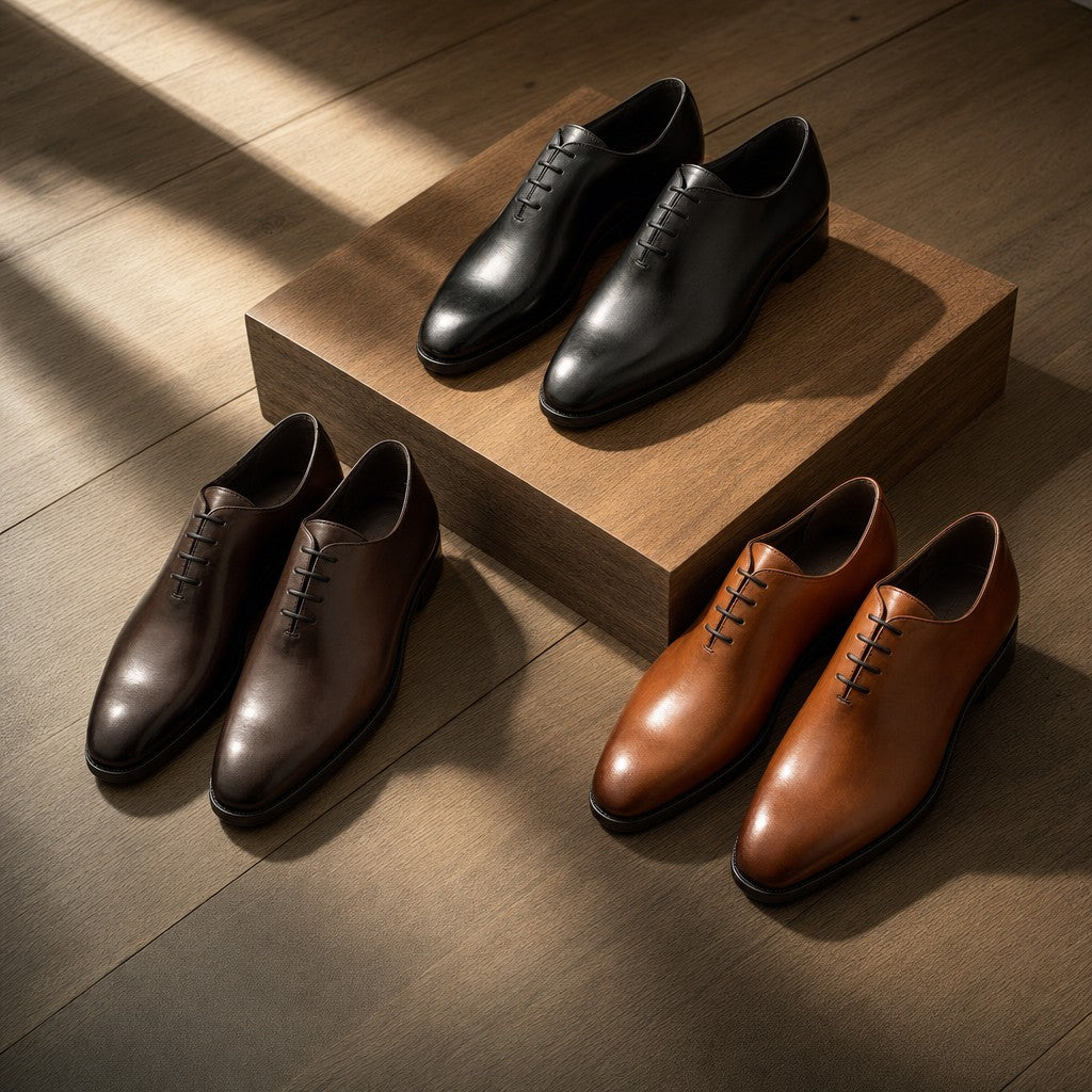 Varenne leather dress shoes