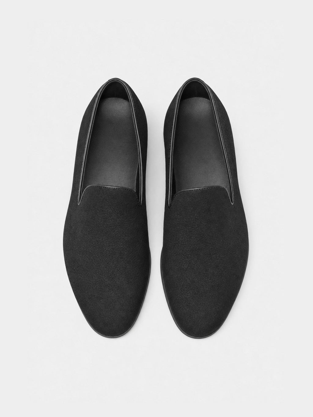 The Belgian Loafer - Black Deerskin