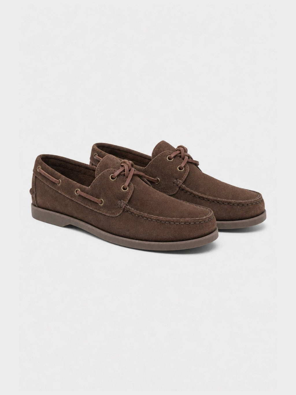 The Boat Shoe - Brown Suede
