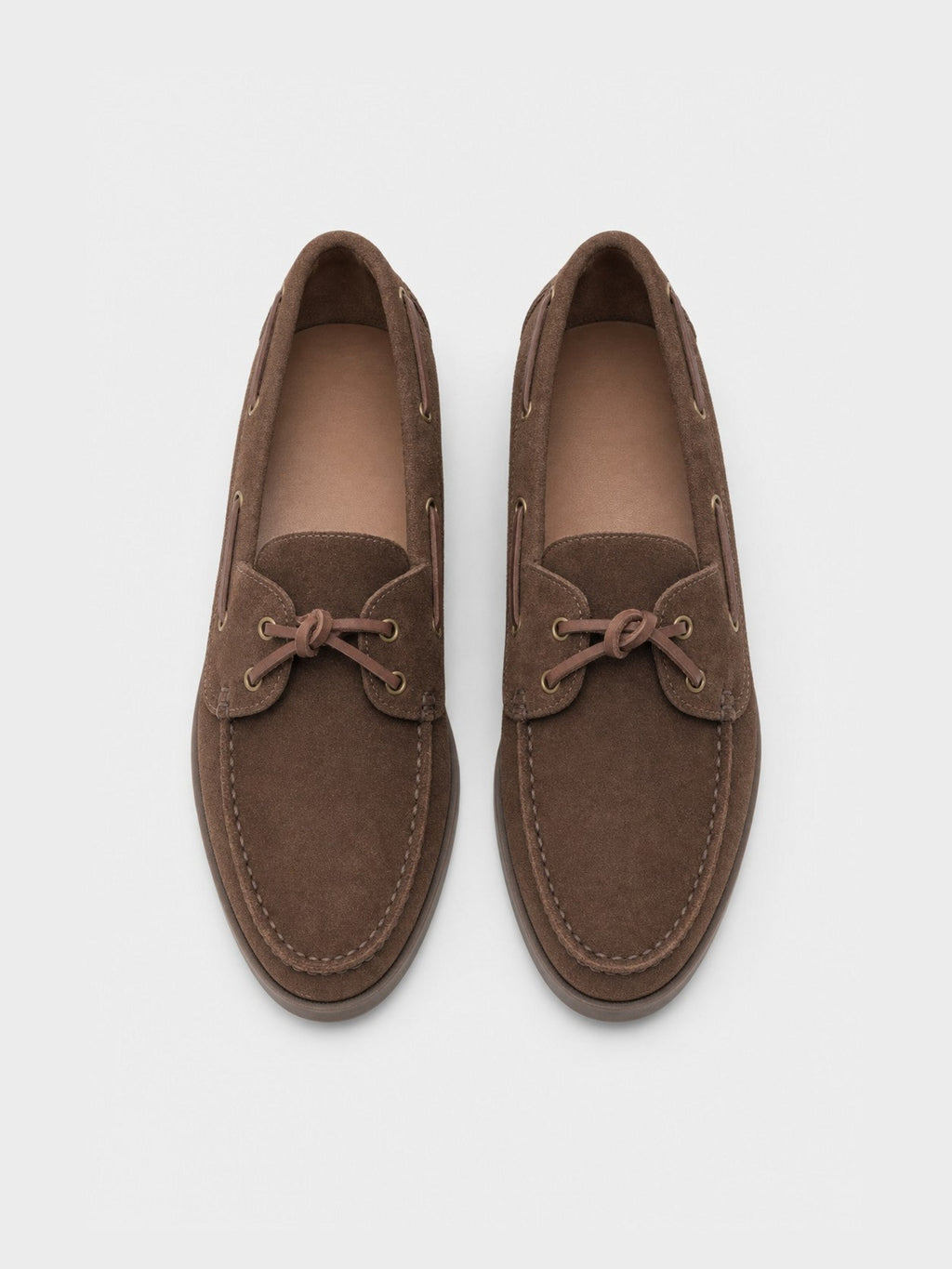 The Boat Shoe - Brown Suede