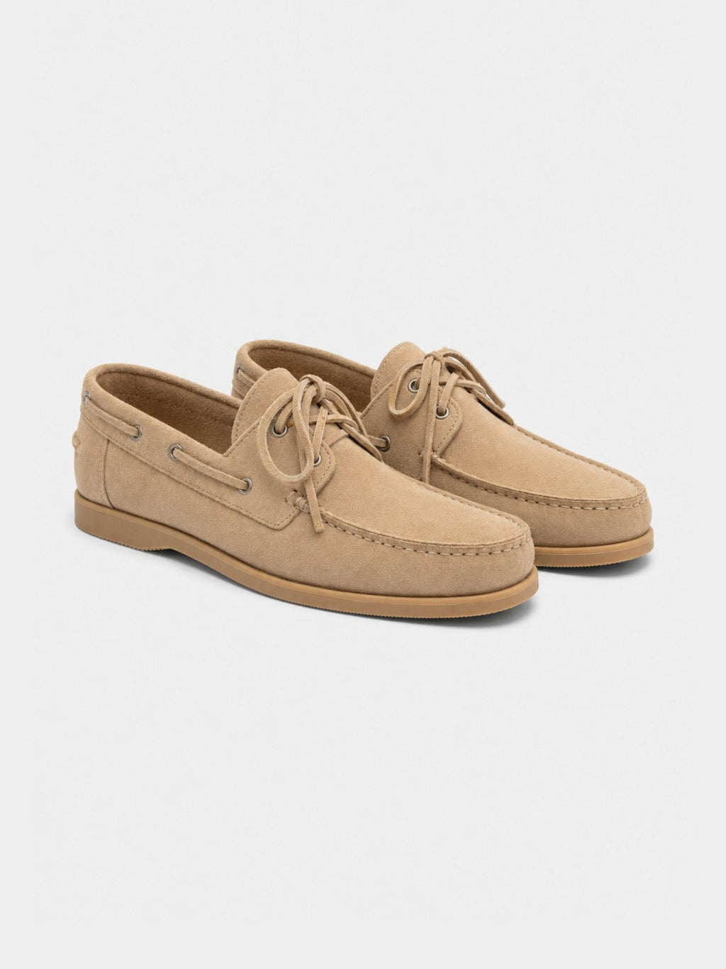 The Boat Shoe - Sand Suede