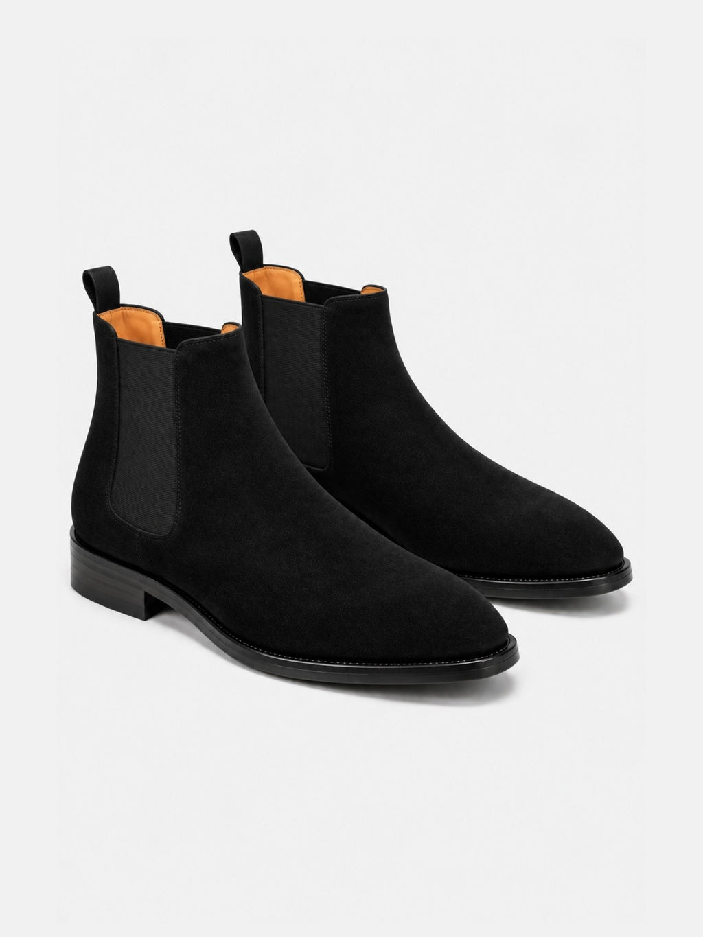 The Chelsea Boot - Black Suede