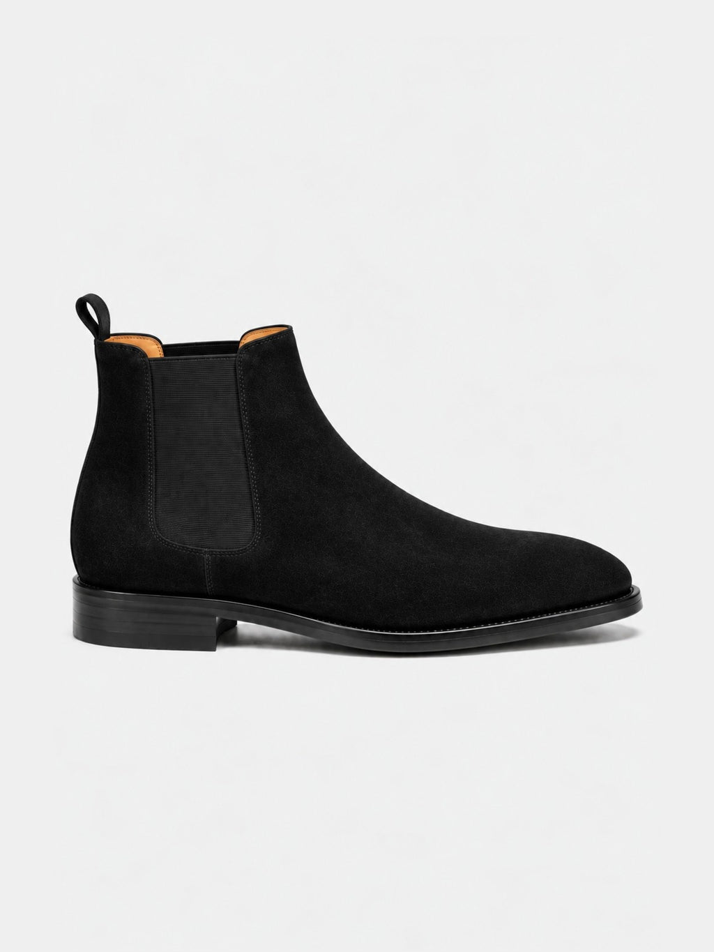 The Chelsea Boot - Black Suede