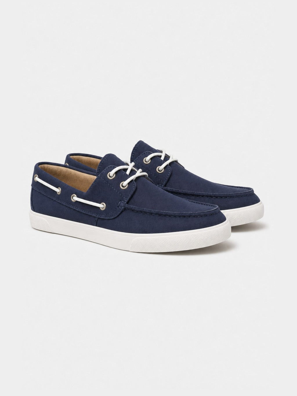 The Deck Shoe - Navy Canvas