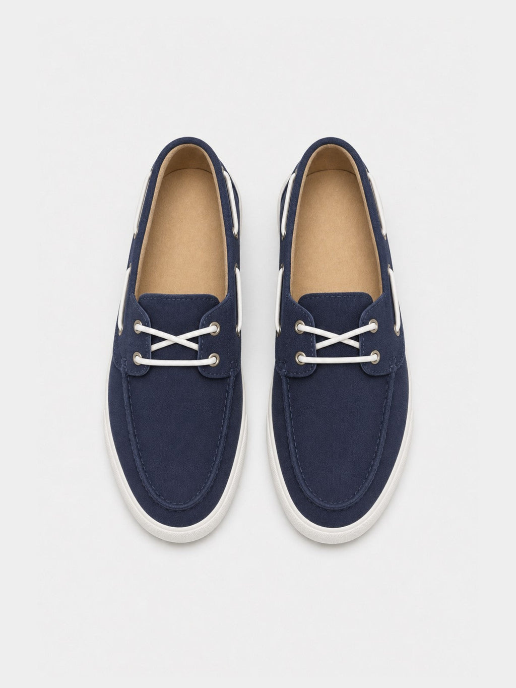 The Deck Shoe - Navy Canvas