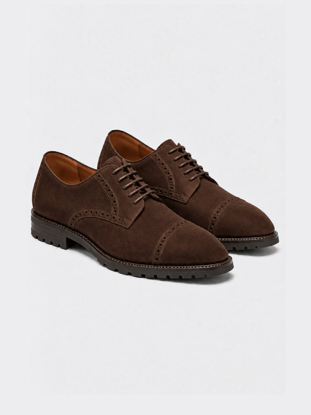 The Derby - Brown Suede