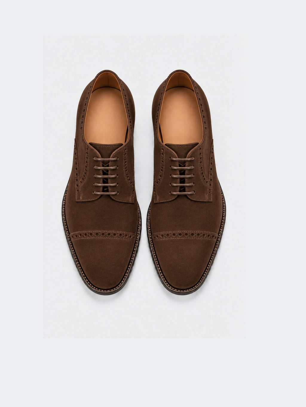 The Derby - Brown Suede