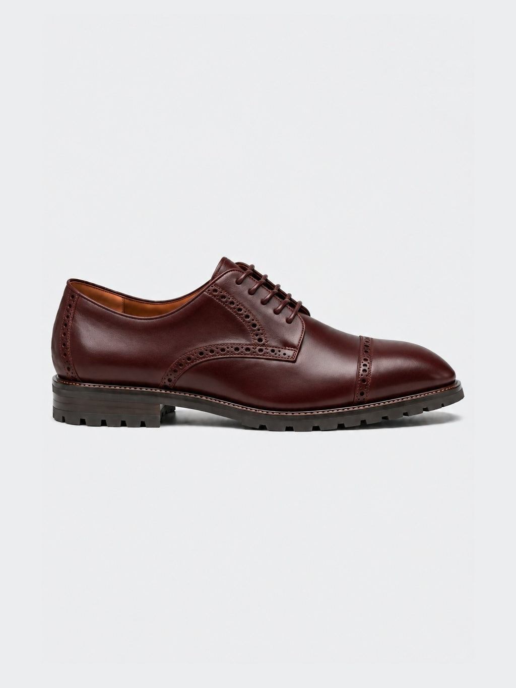 The Derby - Burgundy Calf