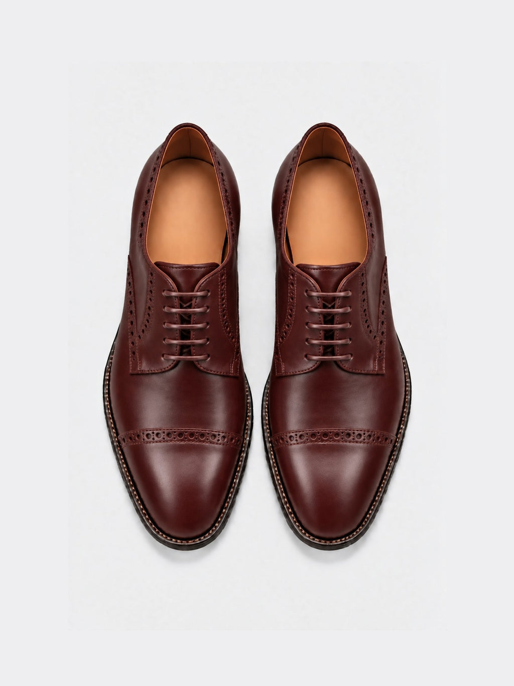 The Derby - Burgundy Calf
