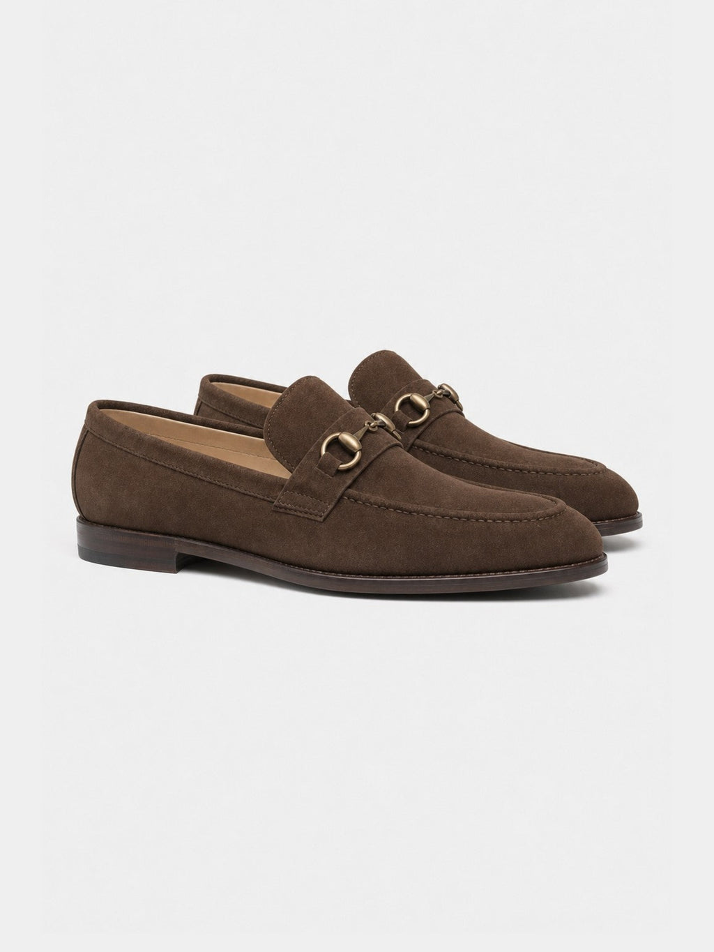 The Horsebit Loafer - Brown Suede