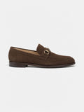 The Horsebit Loafer - Brown Suede