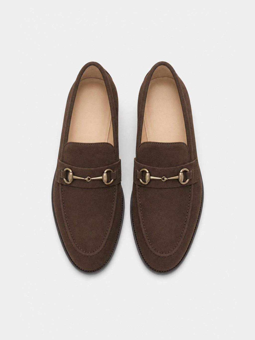 The Horsebit Loafer - Brown Suede