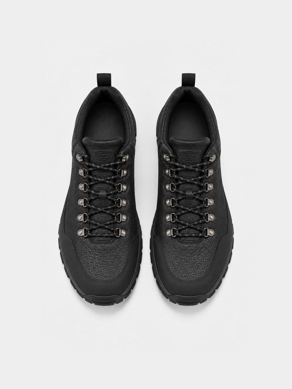 The Hybrid Hiker Sneaker - Black Grain