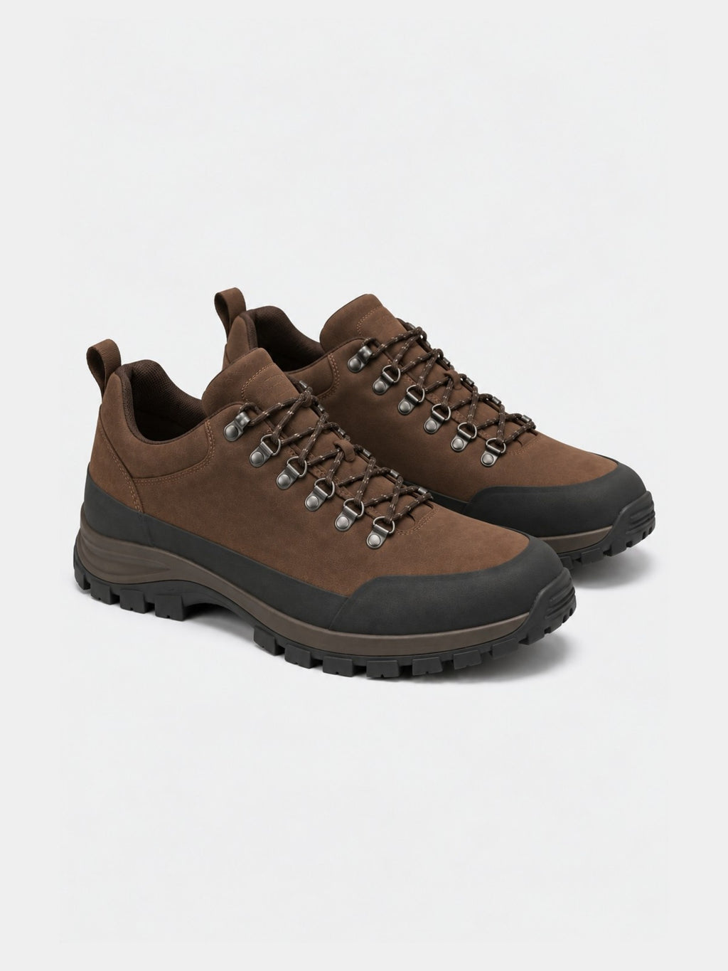 The Hybrid Hiker Sneaker - Brown Nubuck