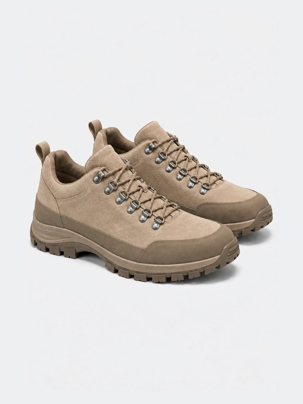 The Hybrid Hiker Sneaker - Sand Suede