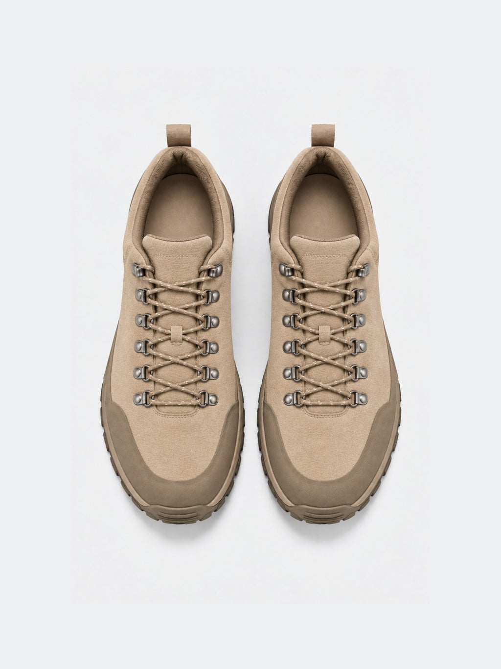 The Hybrid Hiker Sneaker - Sand Suede