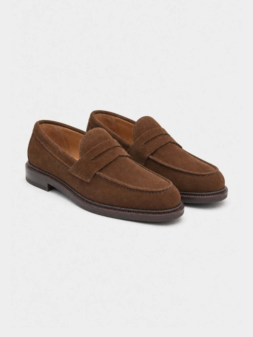The Ivy Loafer - Brown Suede