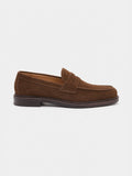 The Ivy Loafer - Brown Suede