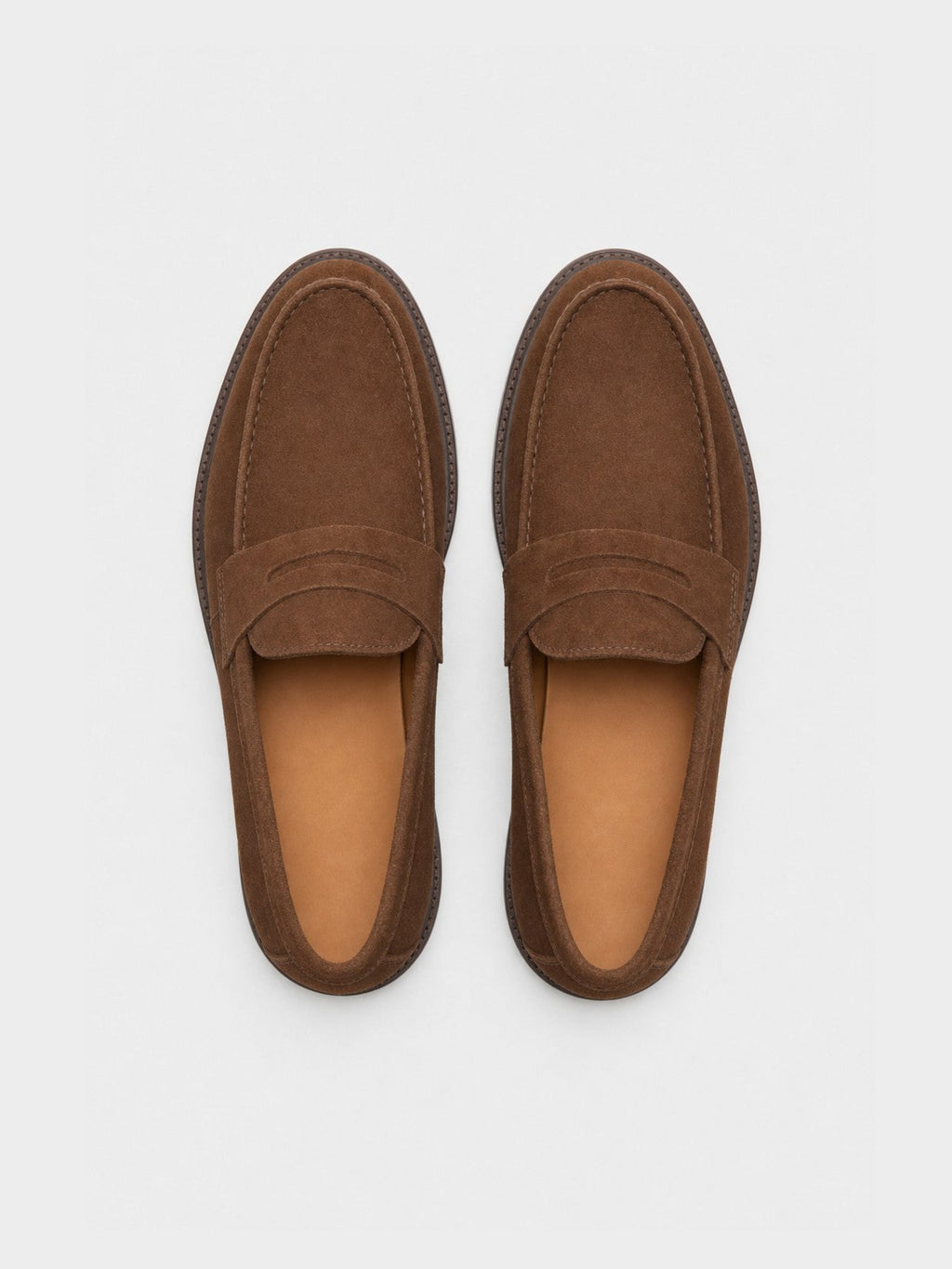 The Ivy Loafer - Brown Suede