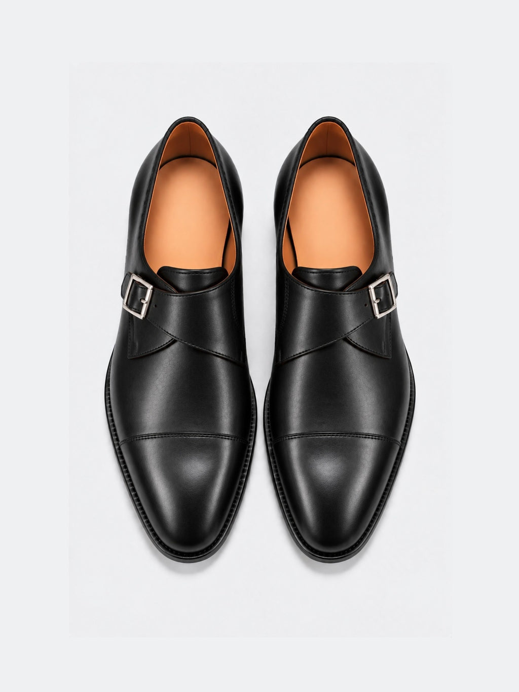 The Single Monkstrap - Black Calf