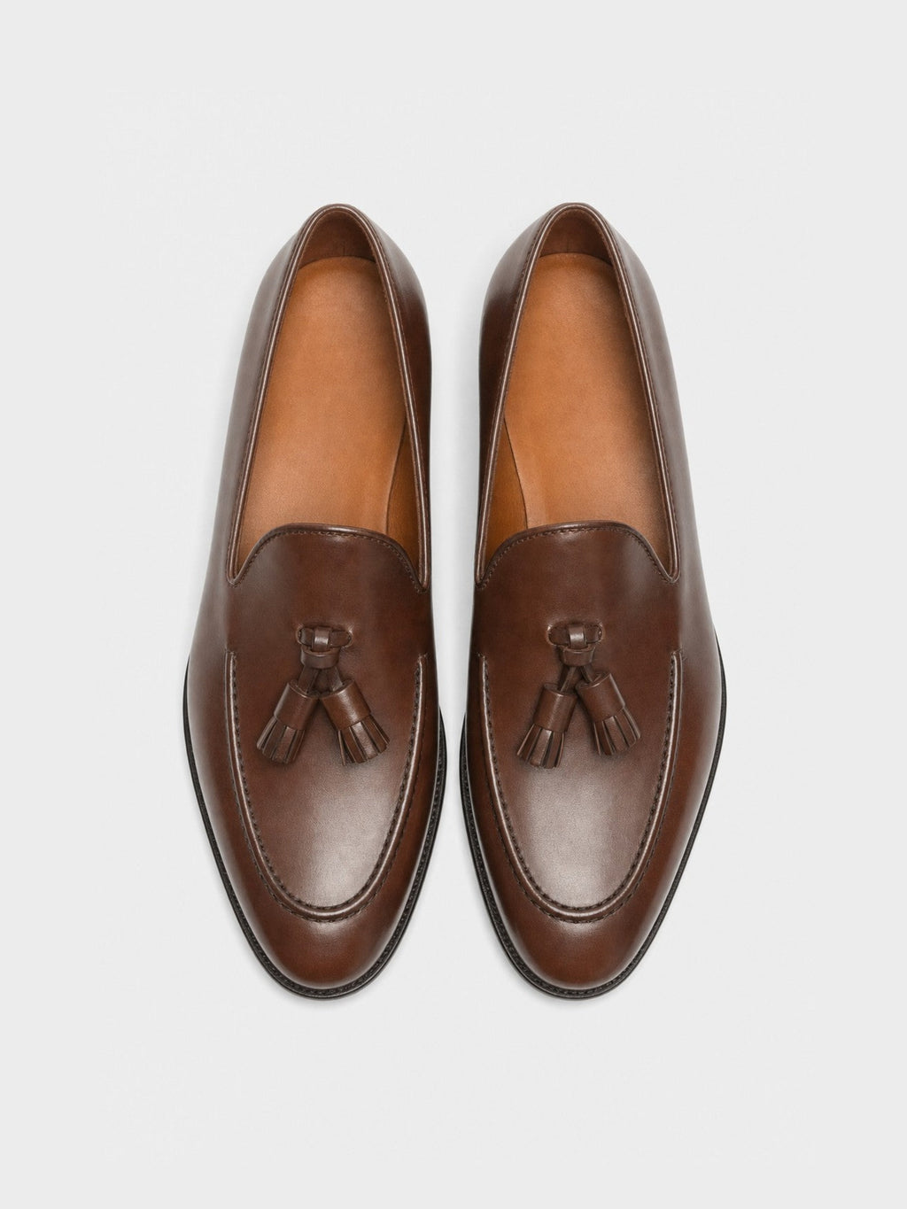 The Tassel Loafer - Brown Calf