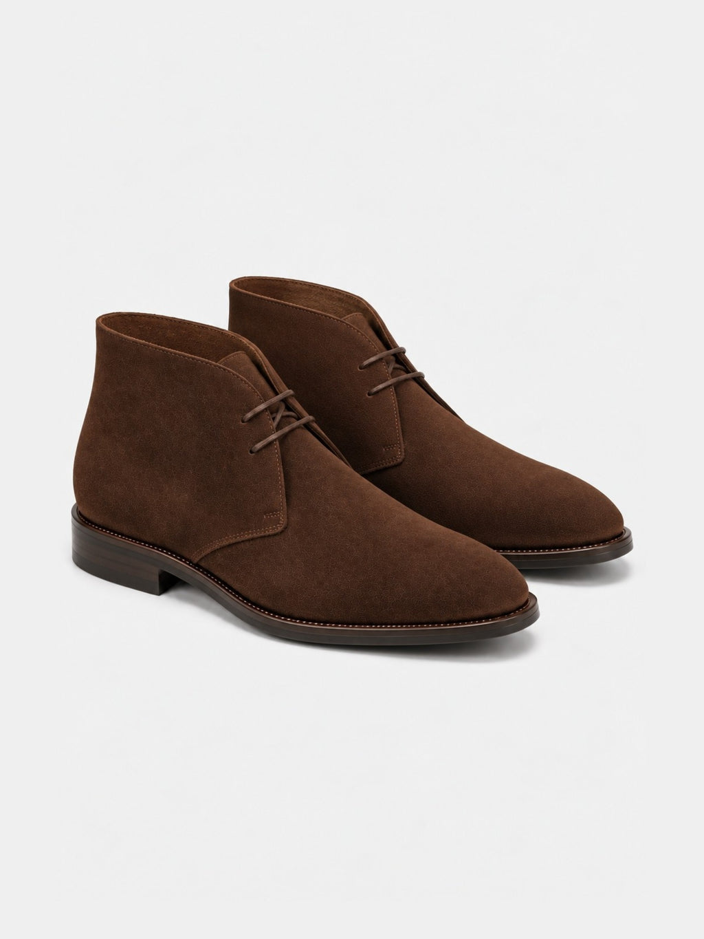 The Unlined Chukka Boot - Brown Suede - Unlined