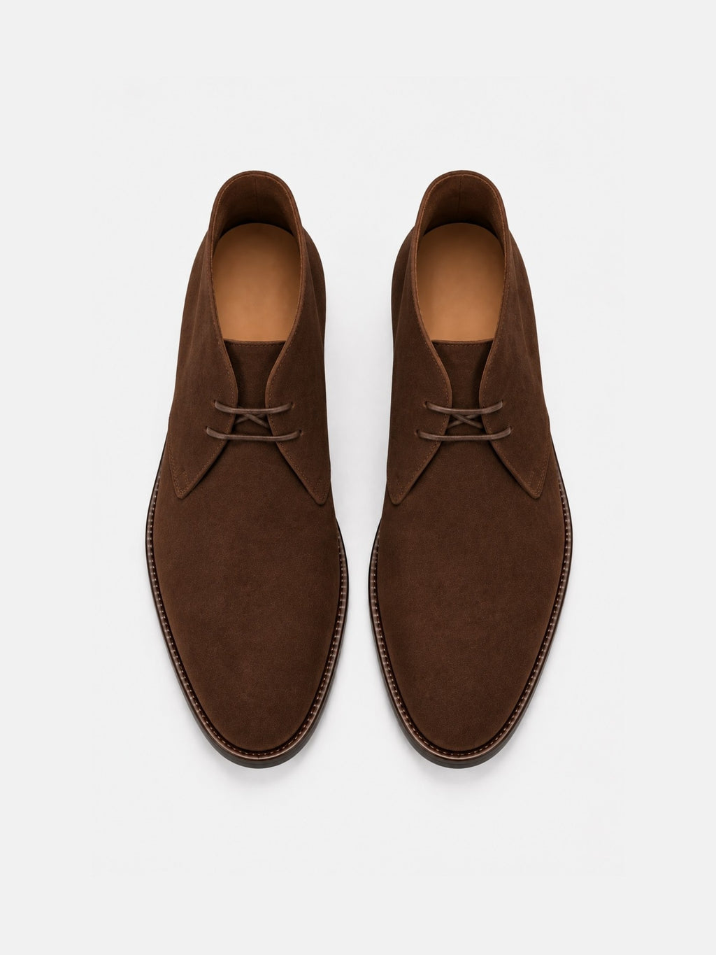 The Unlined Chukka Boot - Brown Suede - Unlined
