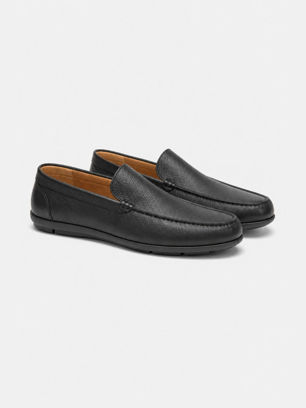 The Venetian Loafer - Black Grain