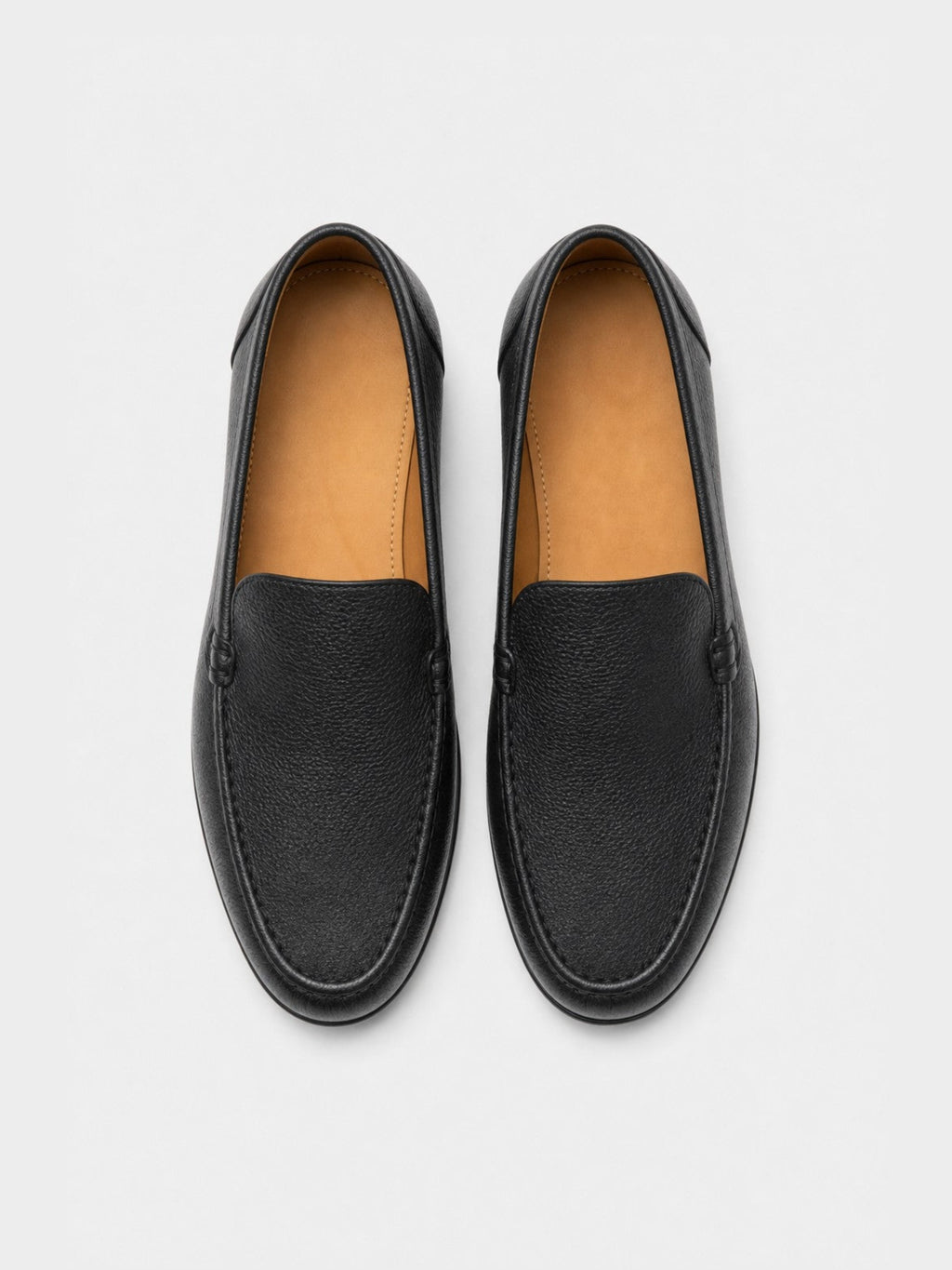 The Venetian Loafer - Black Grain