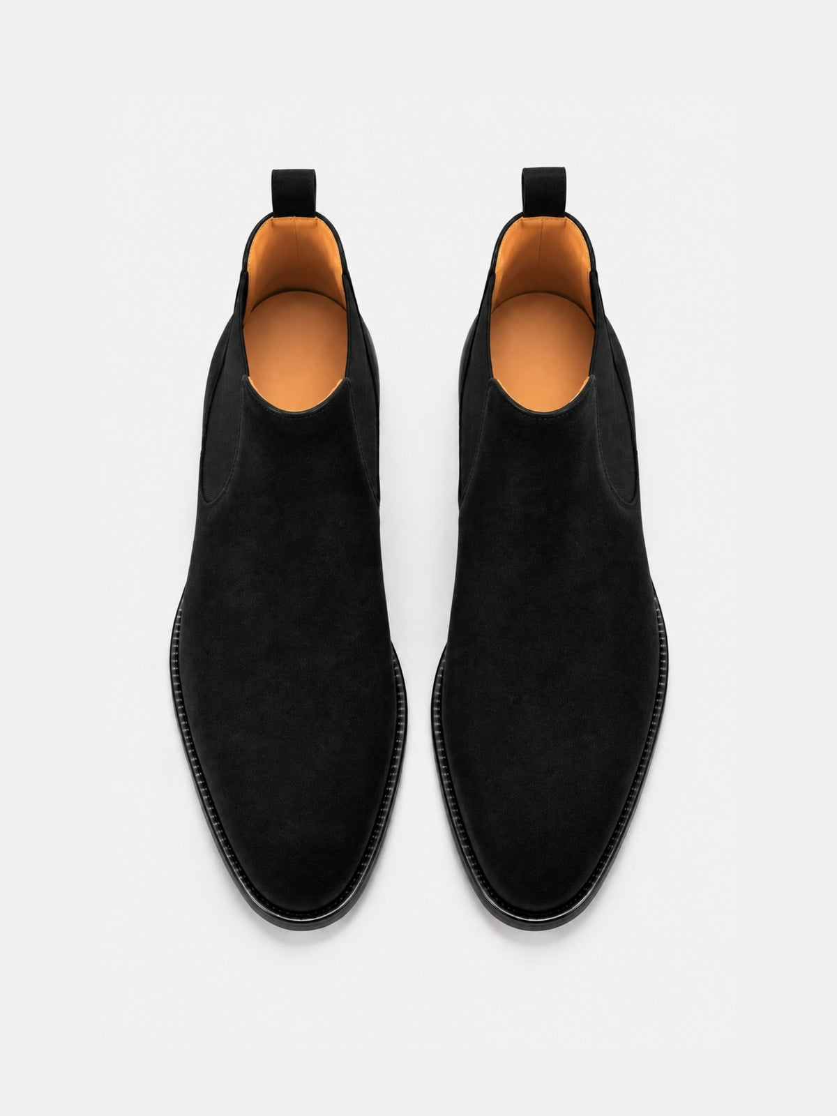 The Chelsea Boot - Black Suede