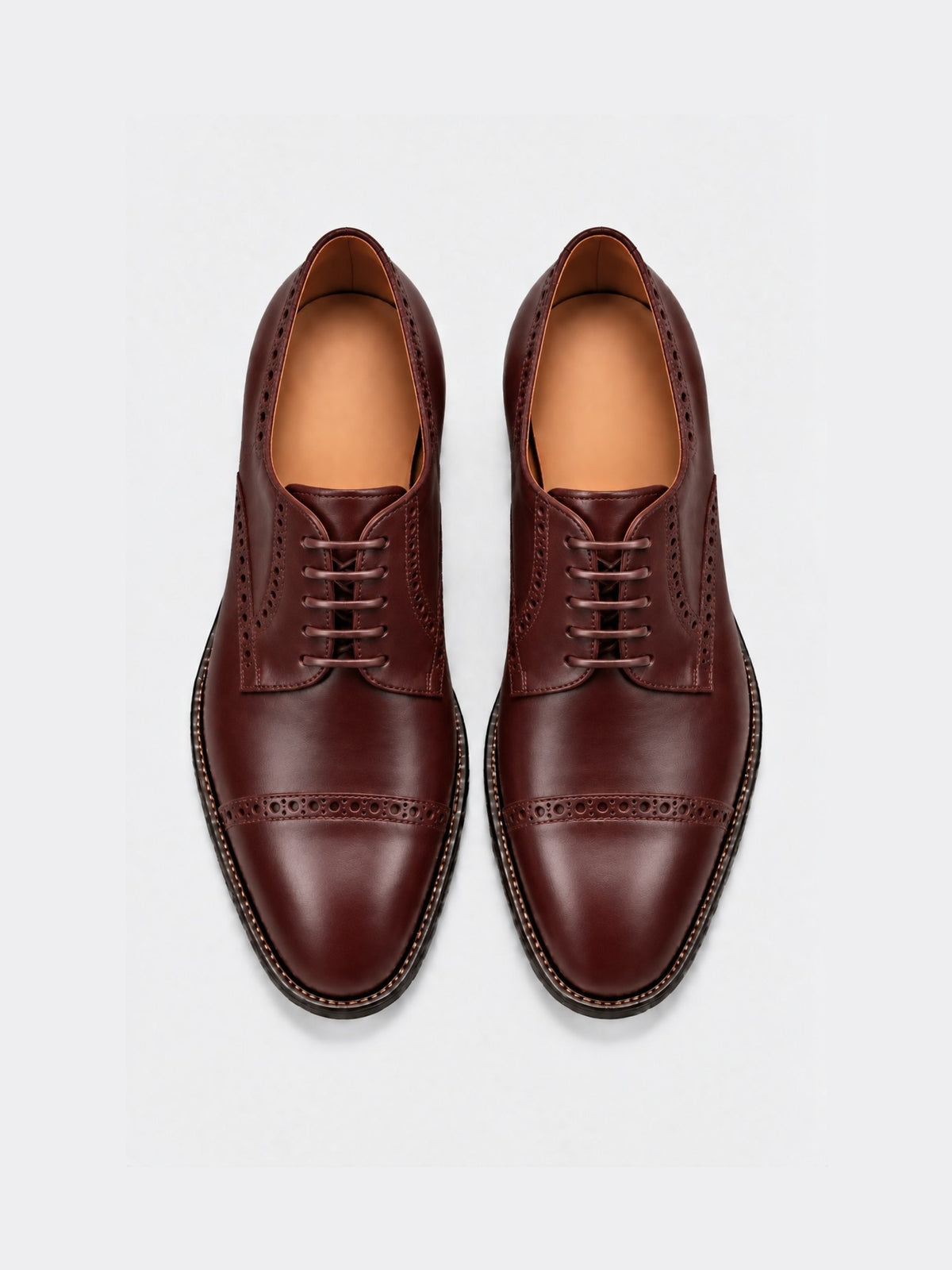 The Derby - Burgundy Calf