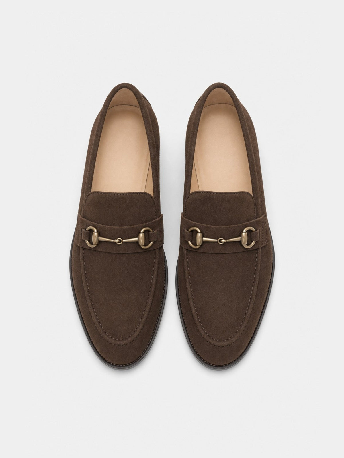The Horsebit Loafer - Brown Suede