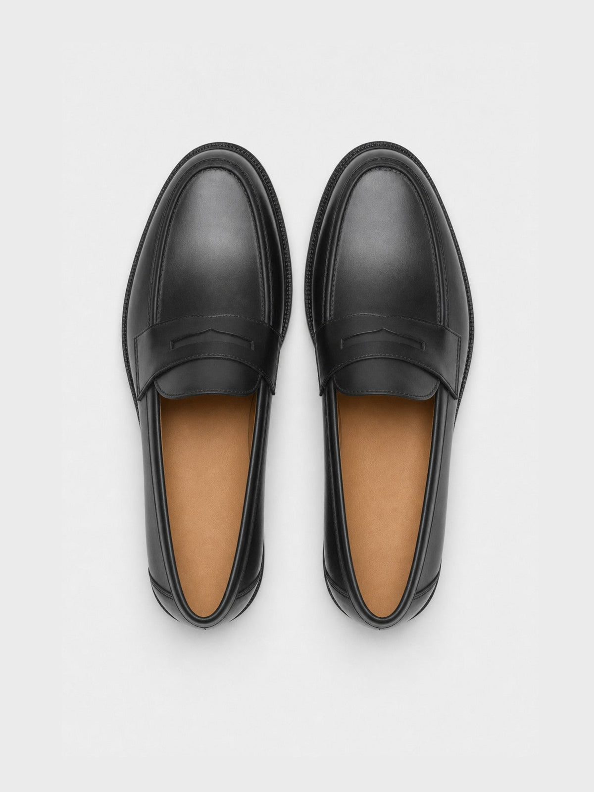The Ivy Loafer - Black Calf