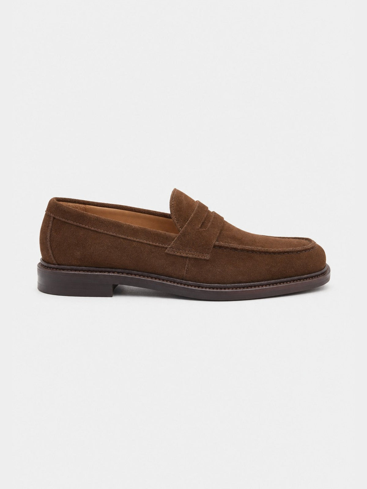 The Ivy Loafer - Brown Suede