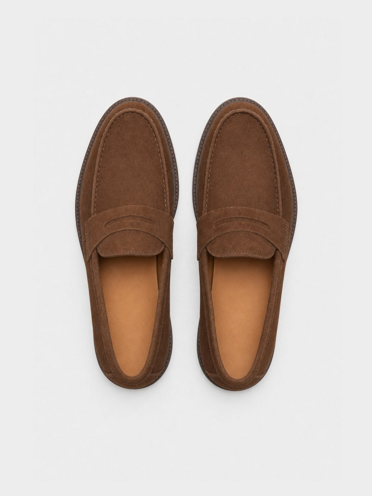 The Ivy Loafer - Brown Suede