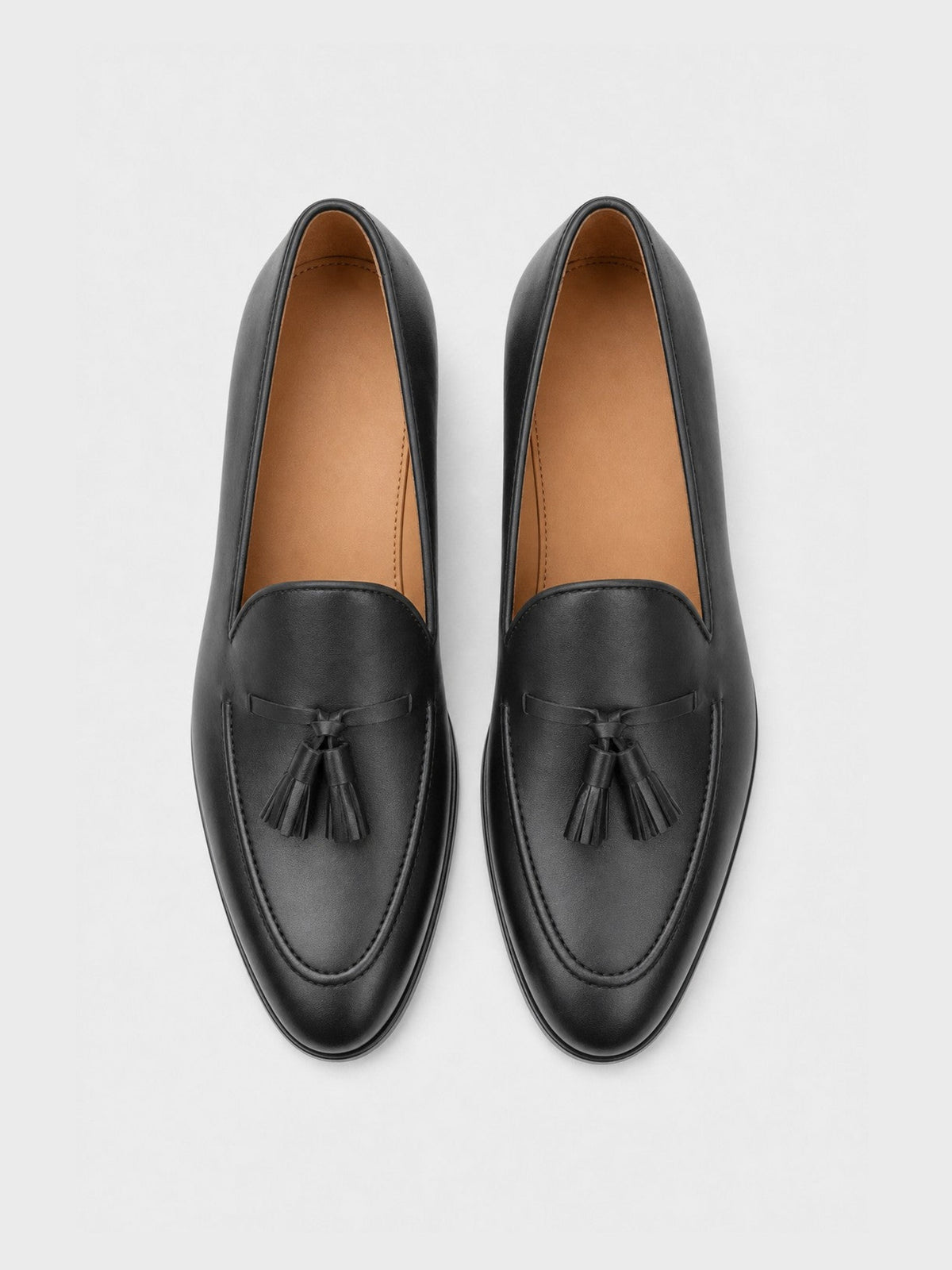 The Tassel Loafer - Black Calf
