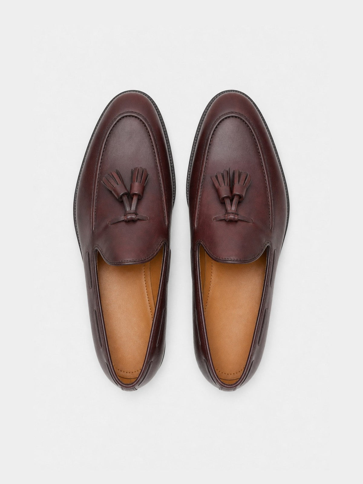 The Tassel Loafer - Burgundy Calf