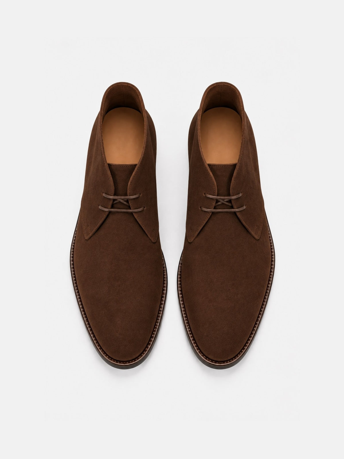 The Unlined Chukka Boot - Brown Suede - Unlined